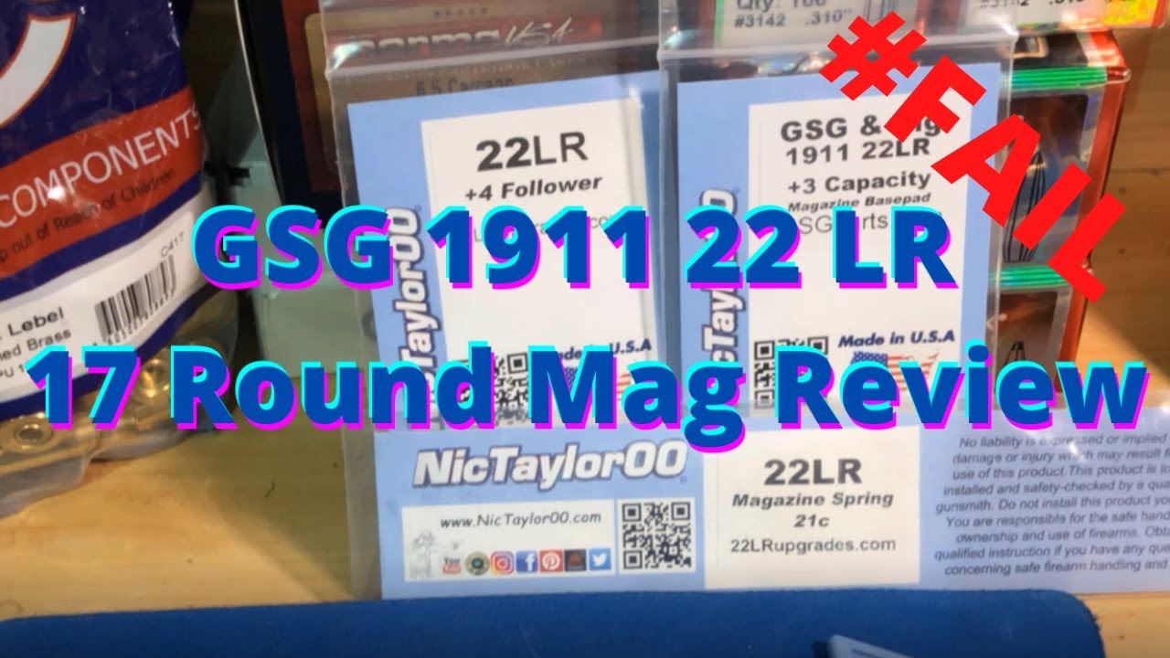 GSG 1911 22LR Taylor Magazine Review