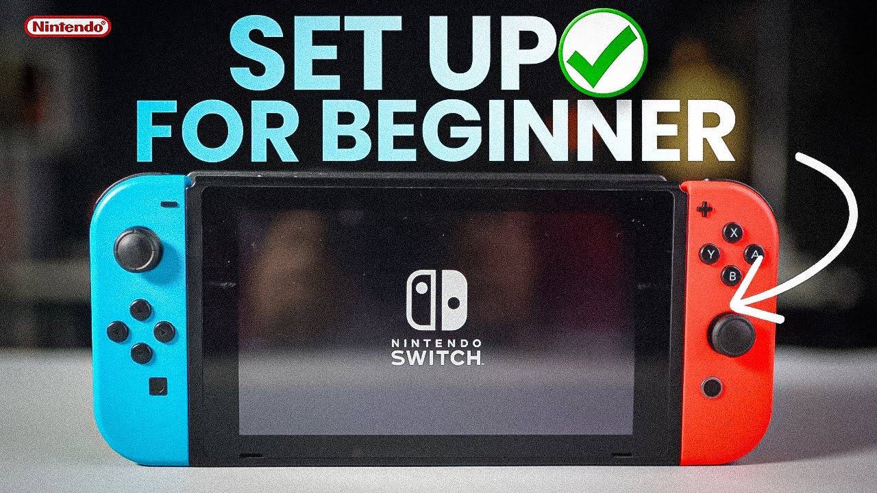 How to Set Up New Nintendo Switch | Beginners Guide | First Time Turning On