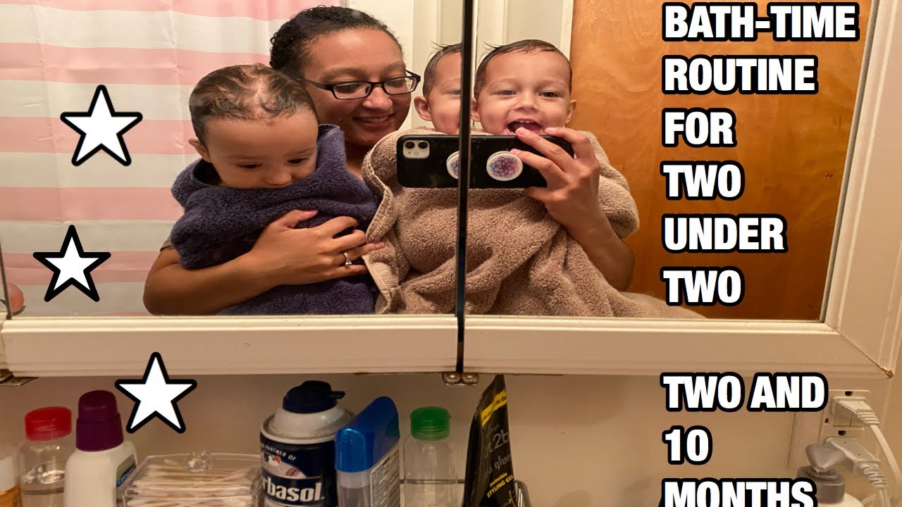 SOLO BATH TIME ROUTINE FOR 2: 2020 NIGHT ROUTINE FOR KIDS