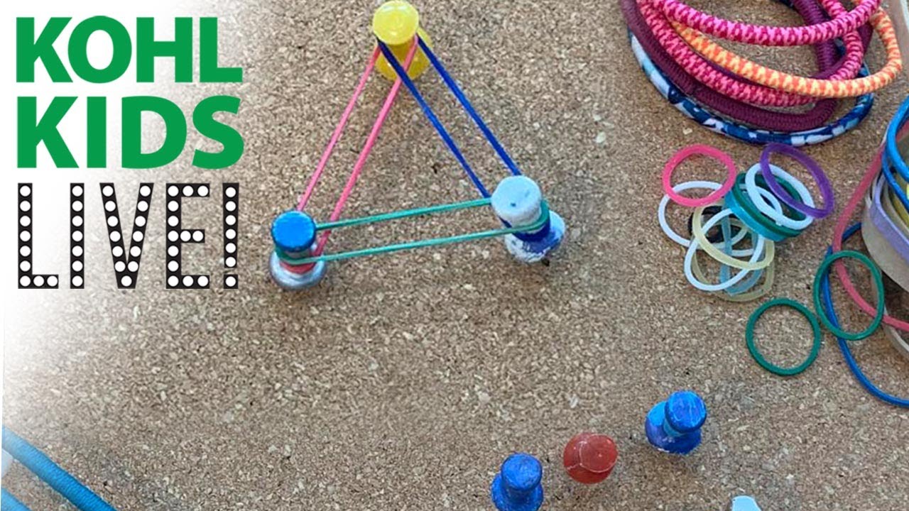 Kohl Kids Live! Generating Geoboards