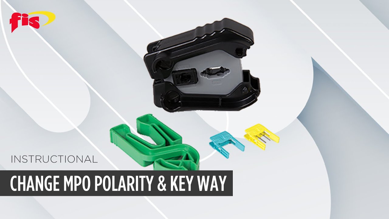 How To Change MPO Polarity & Key Way with US Conec MTP Pro | Instructional