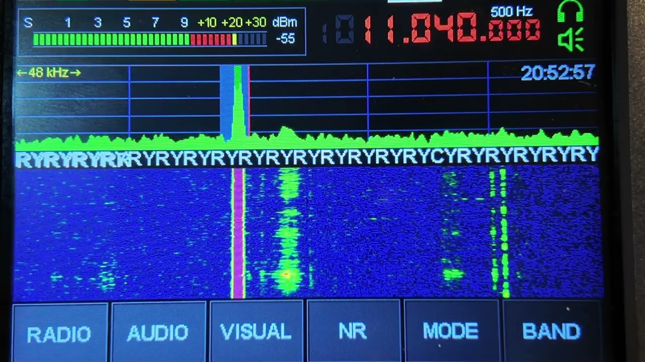 Just RTTY 50Baud,425Shift, USB , Marine , Malahit DSP2