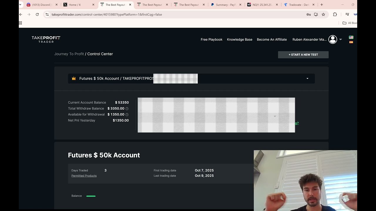 Ежедневные выплаты Take Profit Trader ($4000 за 4 дня!)