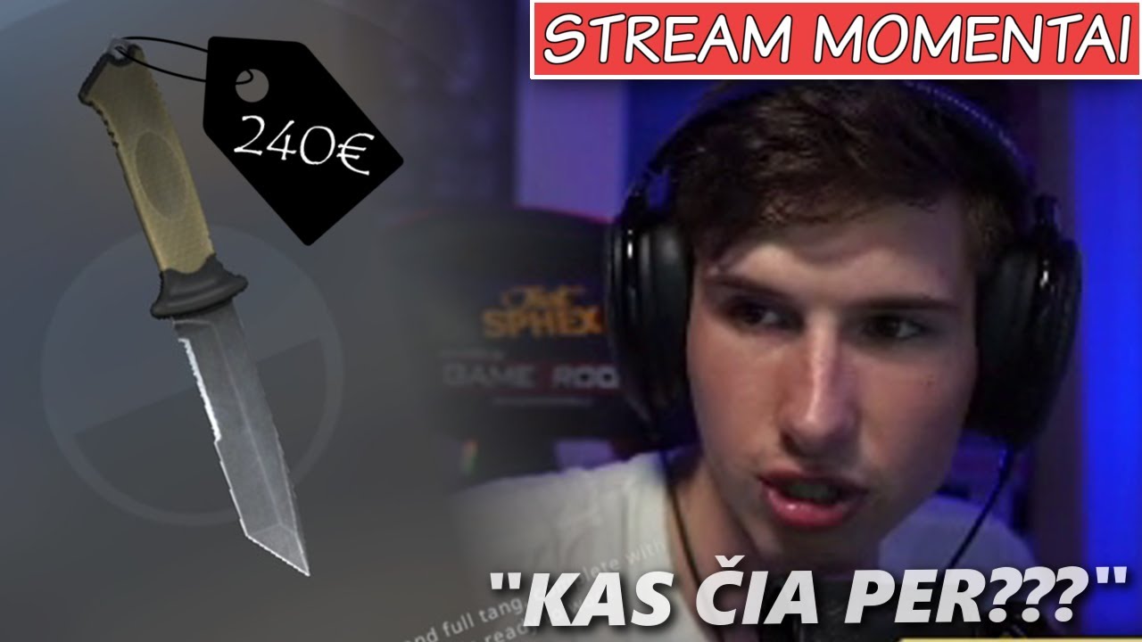 SPHEX NAUJAS PEILIS (CS:GO 2020) [Stream Momentai]