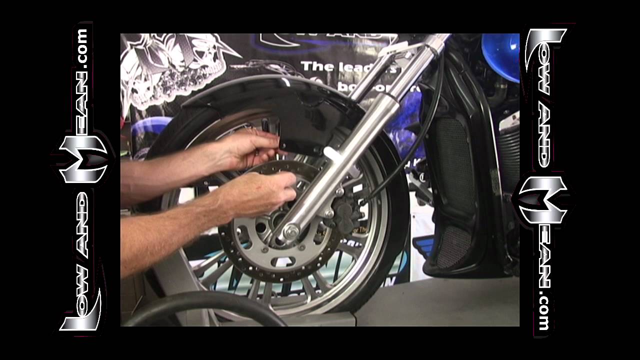 Vulcan 900 Front Fender Install by Low and Mean