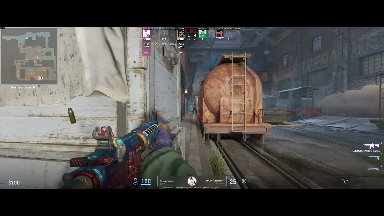 XANDAO 3K NA TRAIN NO BOMB B PRO TIME FECHAR O ROUND