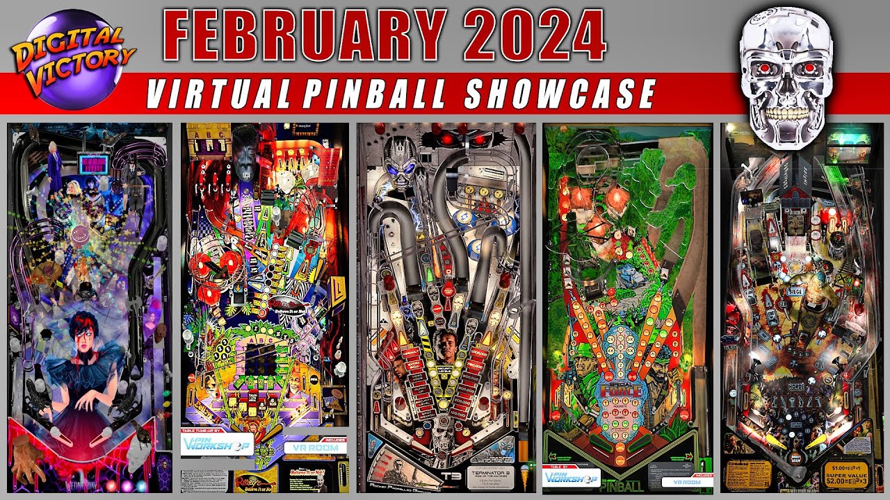 February 2024 - Top Virtual Pinball Releases