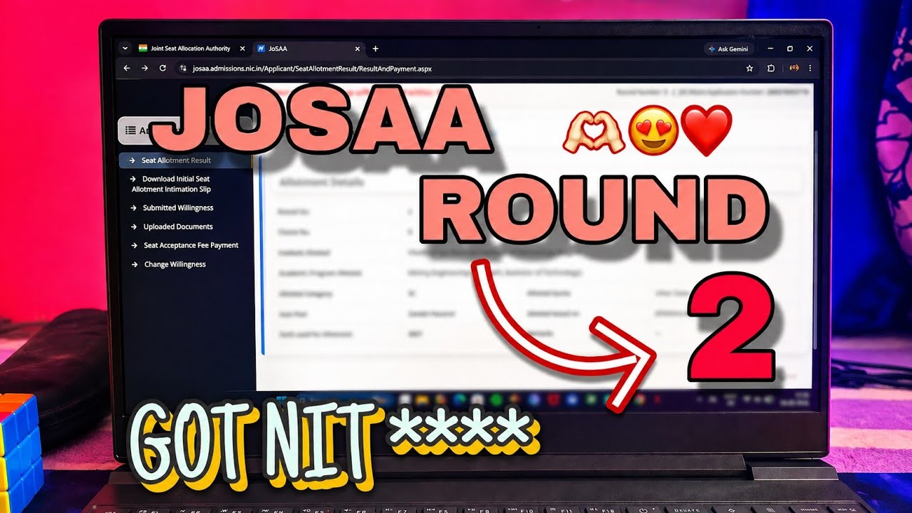 Unexpected josaa round 2 result 🥀❤️😱 | Branch that is hidden gem 💎 | JEE 2026 #jee #josaa #round2 