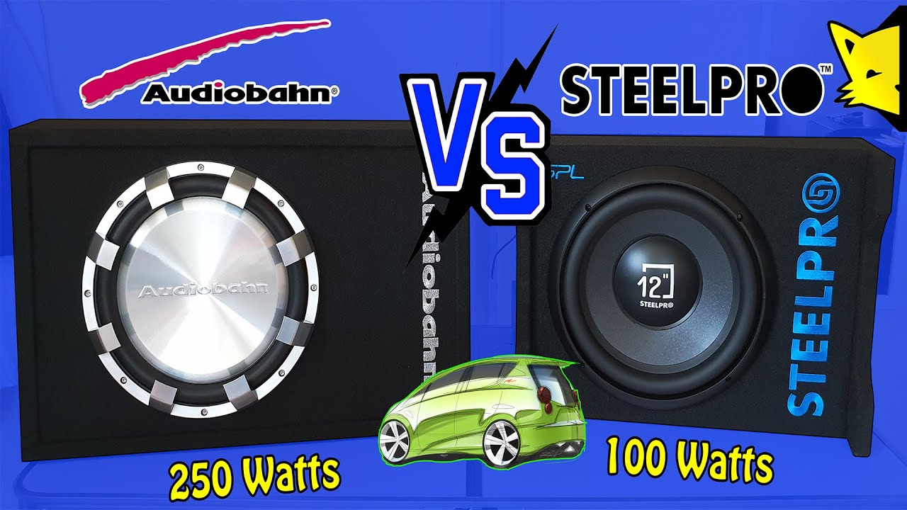 😎¡COMPETENCIA DE SUBWOOFER'S EN VEHICULO!🚗 l 🔴Audiobahn VS SteelPRO🔵