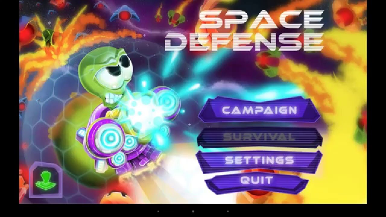 Space Defense - Shooting Game - HD Android Gameplay - Arcade games - Full HD Video (1080p)