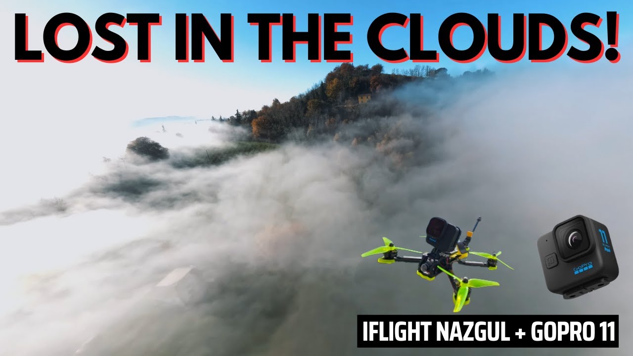 Flying Through Clouds at Sunrise | Autumn FPV Over the Rolling Hills of Romagna