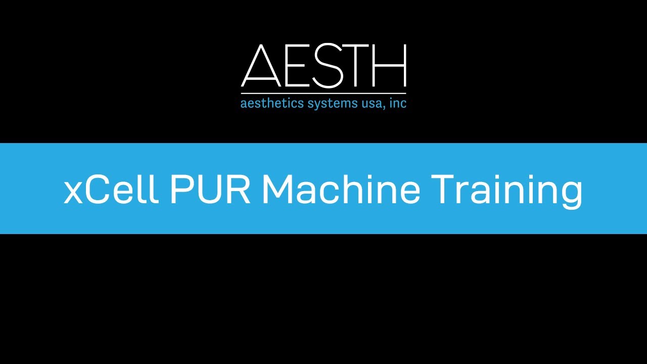 xCell PUR Machine Training