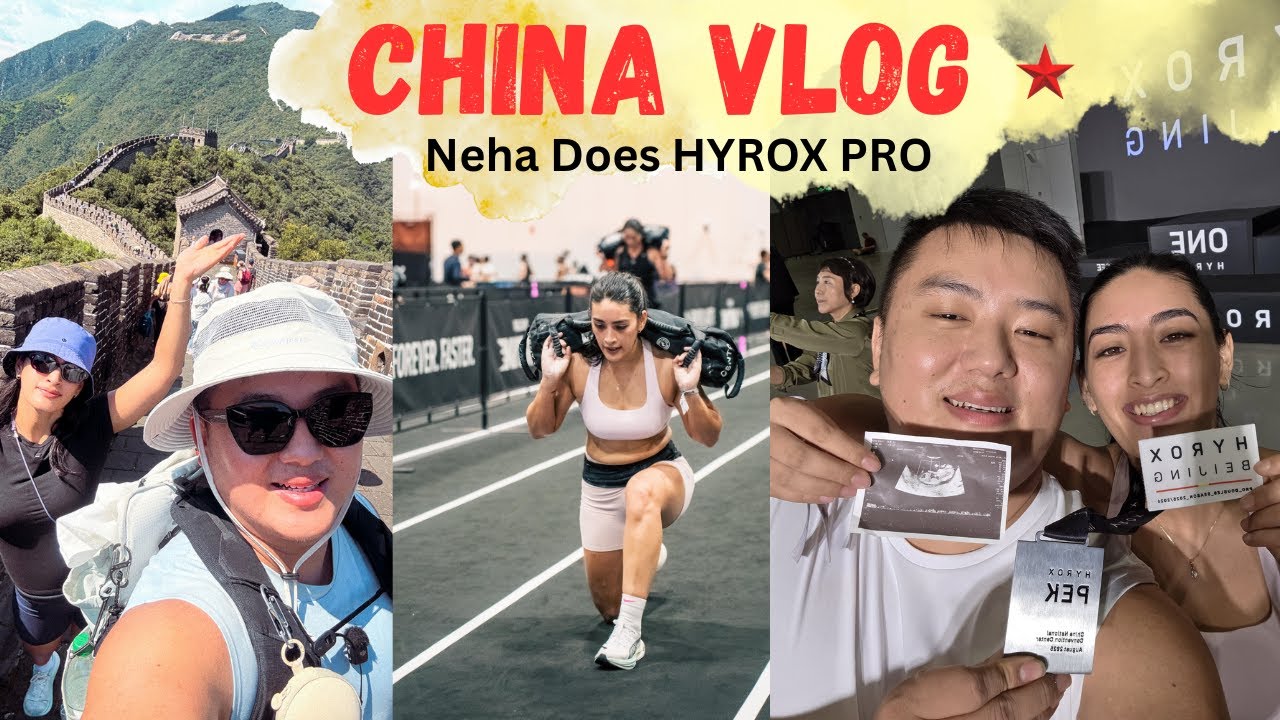 Neha completes her first Hyrox in Beijing | China tour, Great wall