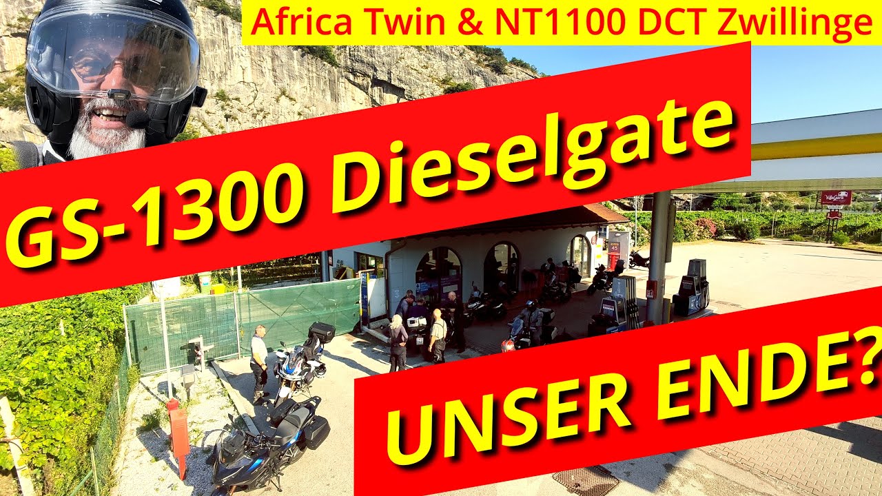 GS-1300 DIESELGATE! 😱 Das Ende unserer Tour? | Africa Twin & NT1100 DCT