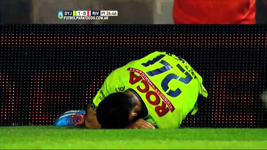 El Pity meti&oacute; un patad&oacute;n tremendo. Defensa 1 River 0. Fecha 19. Torneo Primera Divisi&oacute;n 2015.FPT