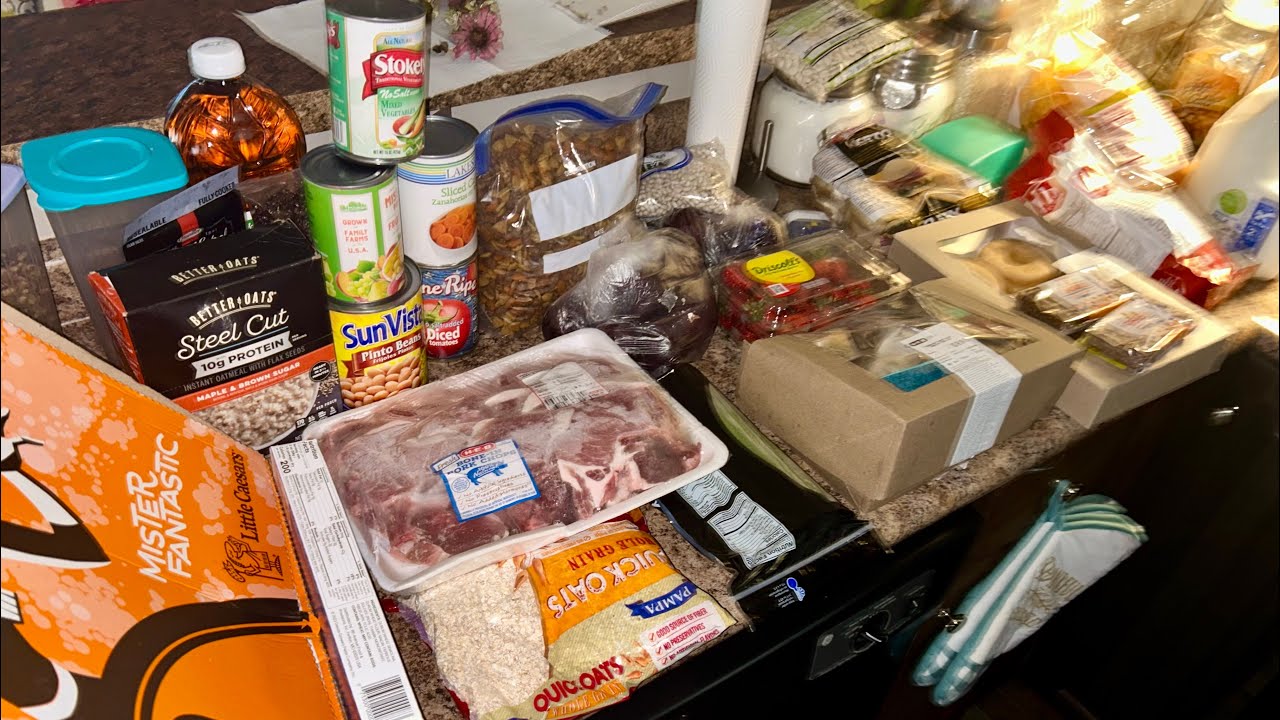 Food bank Haul  