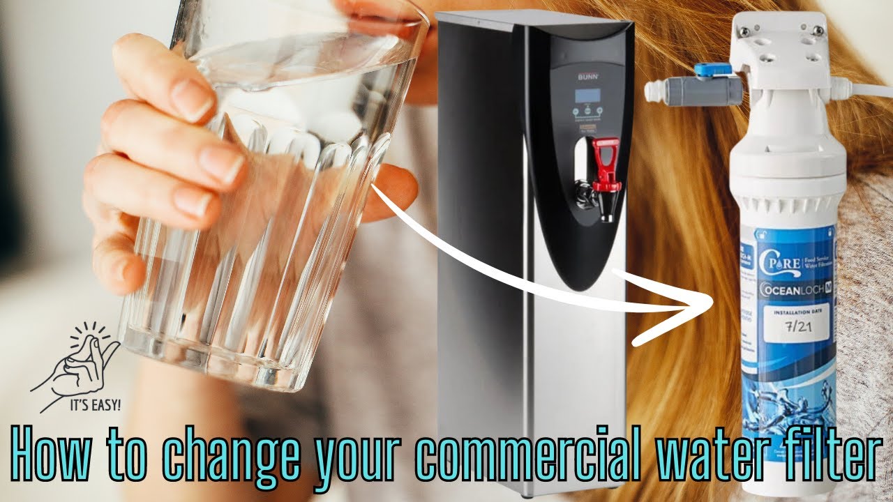 C Pure Oceanloch-M water filter. How to change this commercial water filter. #diy #oceanloch #filter