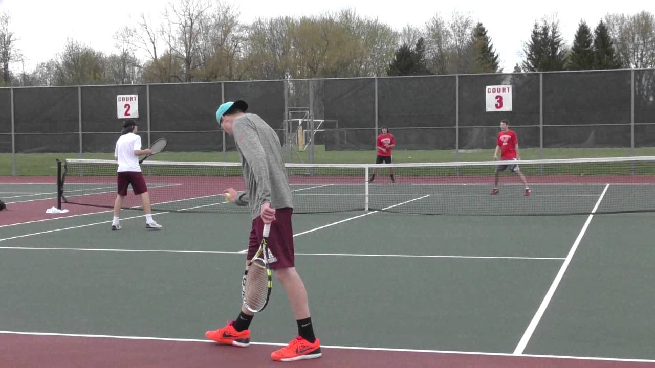Boys Varsity Tennis Baldwinsville VS Auburn 5/5/2016