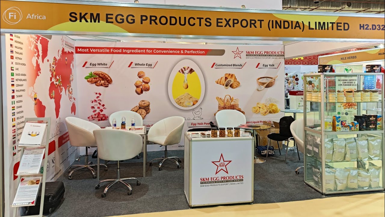 SKM Egg Products in Fi Africa 2024 @Cairo, Egypt 🇪🇬
