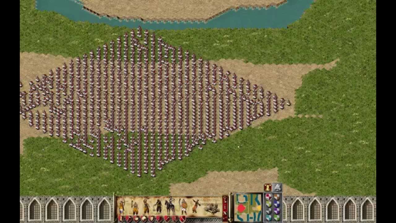 Stronghold Crusader Extreme 1000 Arab Archer vs 600 Arab Swordmans