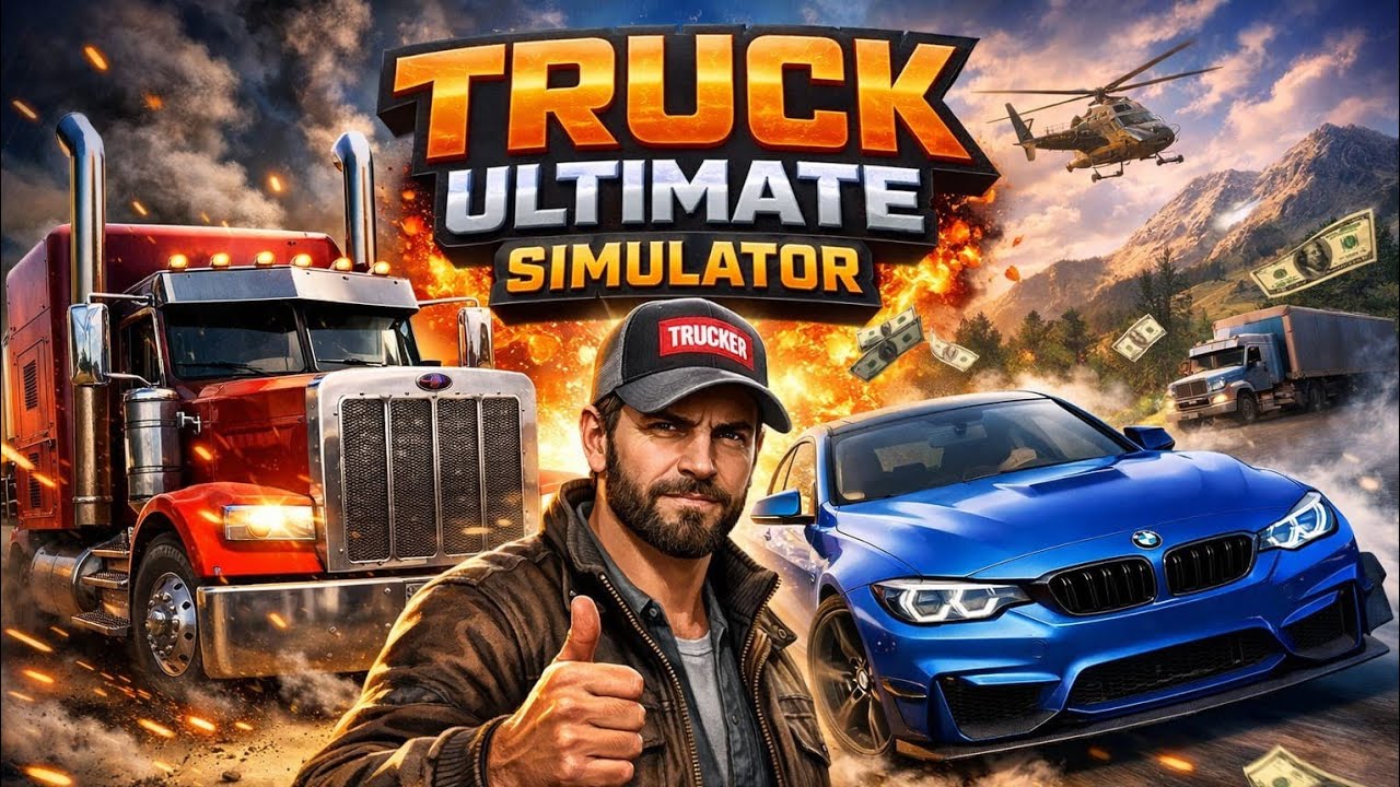 🏎️ BMW M4 vs Trucks! Crazy Traffic in Truck Ultimate Simulator 😱