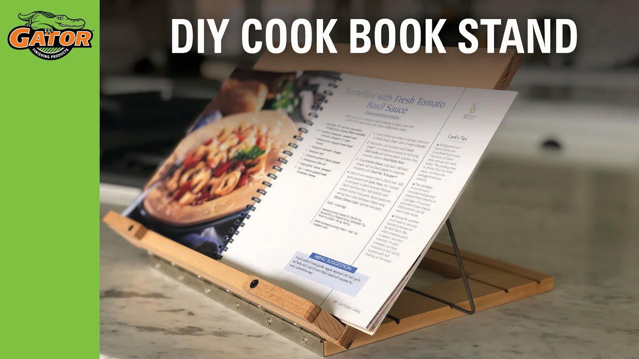 DIY Cook Book / IPad Stand