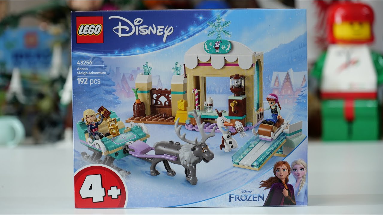 LEGO Disney Frozen 43256 Anna&acute;s Sleigh Adventure Speed Build
