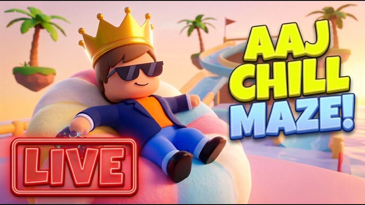 Stumble Guys Live! 🔴 Aaj Bas Casual Gaming Aur Masti 🌊🎮