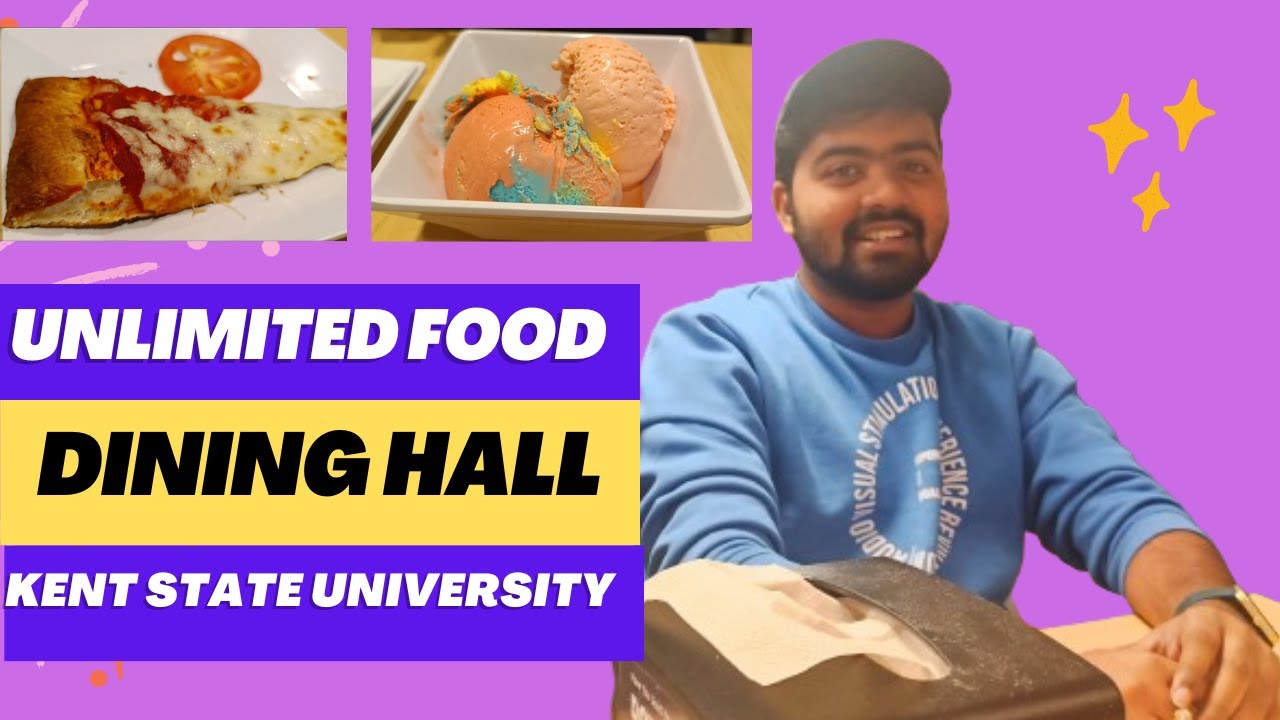Eastway Dining 🍗 | Kent State University  🎓| #unlimitedfood  #studyinusa #masters