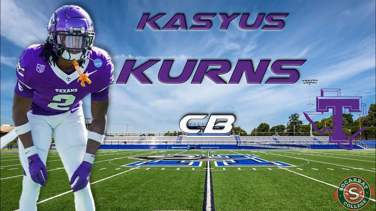 Kasyus Kurns. CB. Tarleton State. NFL Draft 2026