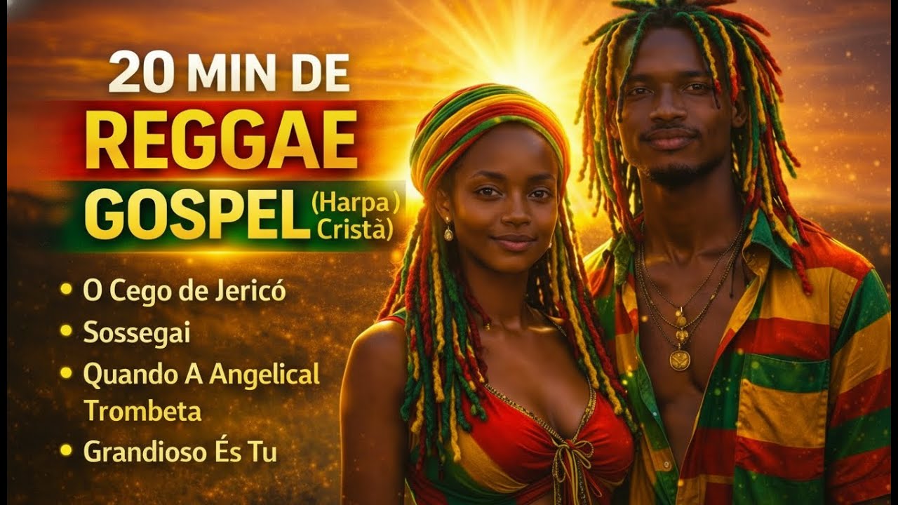 18 Minutos de Reggae Gospel | Harpa Cristã 🌿 Louvores para Paz e Fé