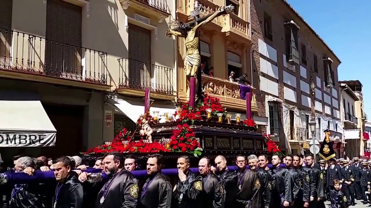 Cristo de la luz la mañaña del Viernes Santo - Semana Santa Guadix