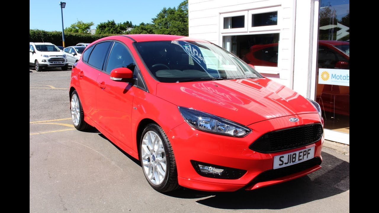 Ford FOCUS 1.0 (140ps) ST-Line in Race Red | Winford Ford