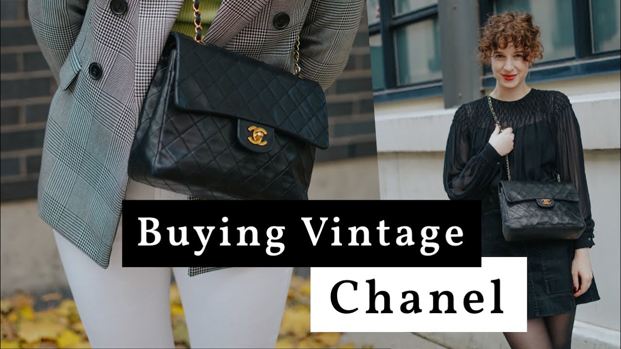 How to Shop for Vintage Luxury Bags | How I Found my 90's Chanel Classic Flap Purse on Poshmark