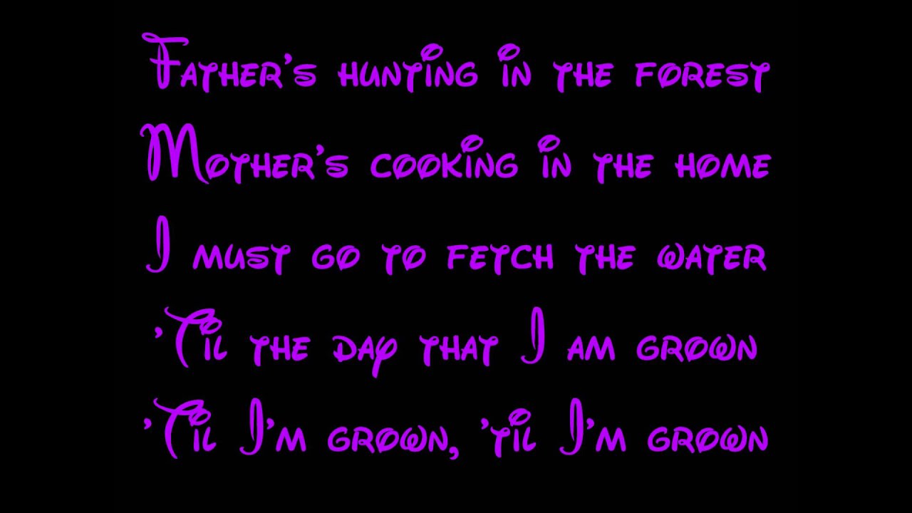 My Own Home - The Jungle Book Lyrics HD