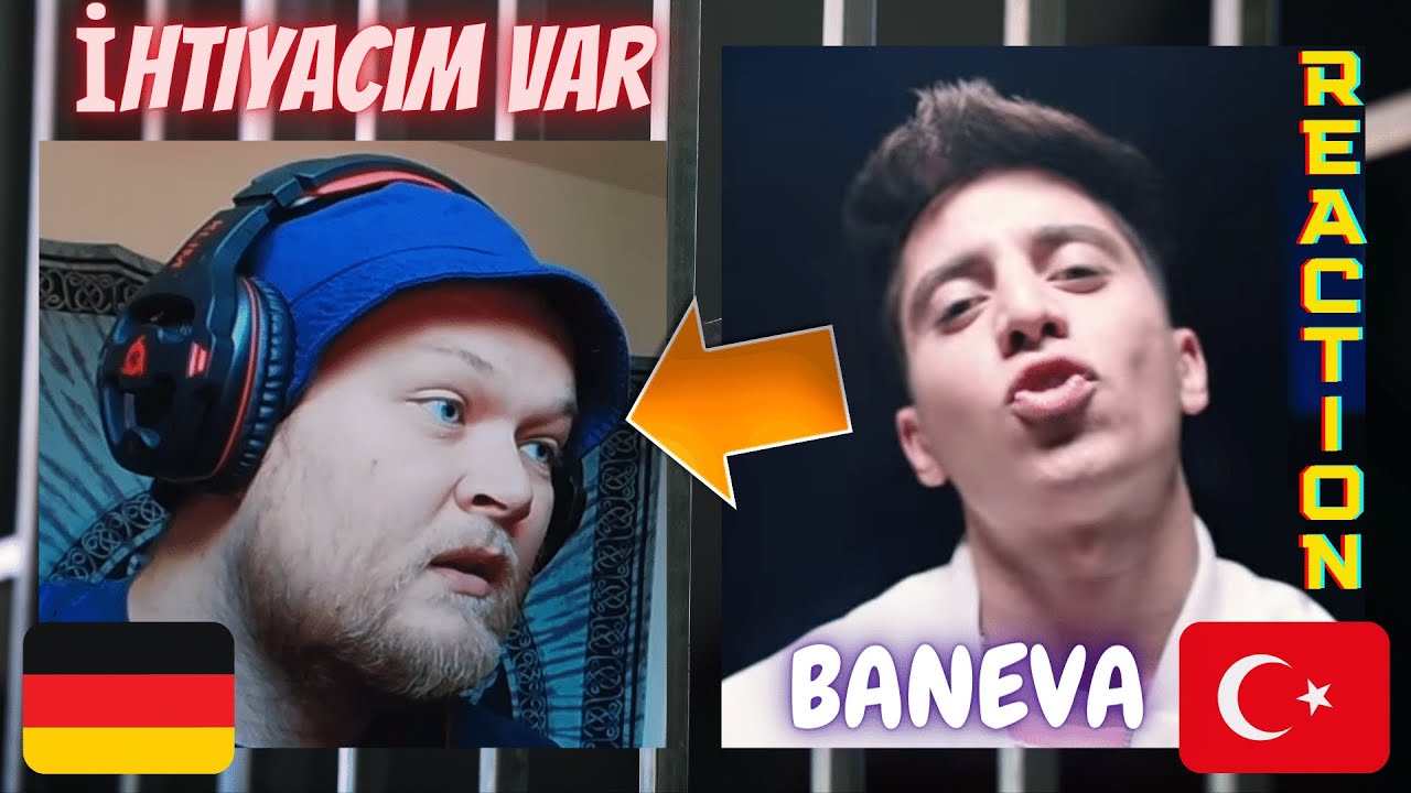 PITCH-DARK ATMOSPHERE | 🇹🇷 Baneva - İhtiyacım Var | GERMAN Rapper reacts