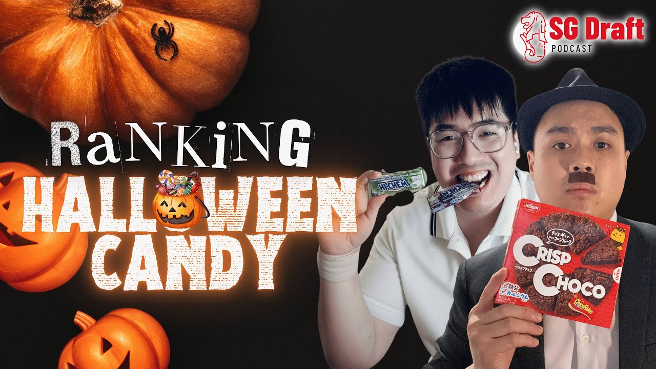 HALLOWEEN TRICK OR TREAT CANDY RANKINGS | SG Draft Podcast