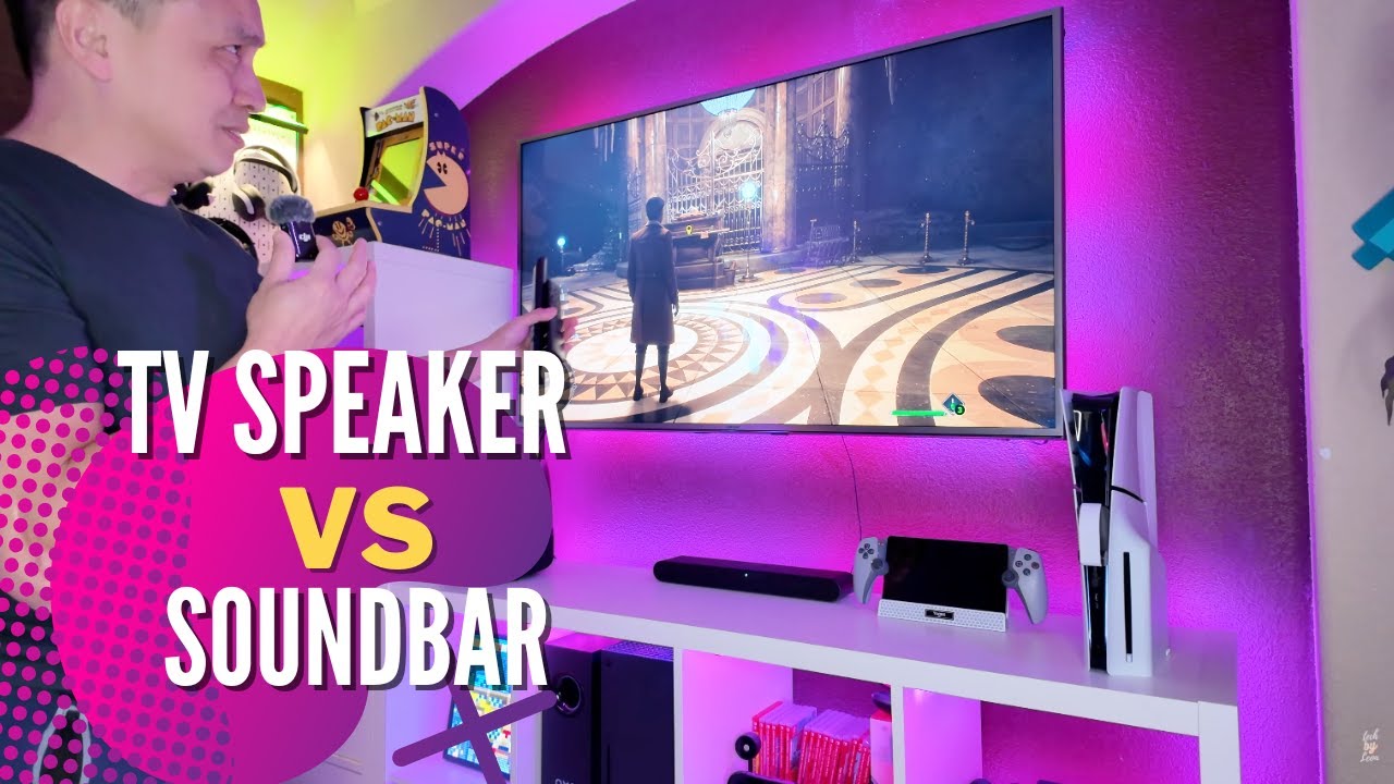 COMPARING TV Speaker vs Soundbar | OXS S21 2.1ch Soundbar with Subwoofer