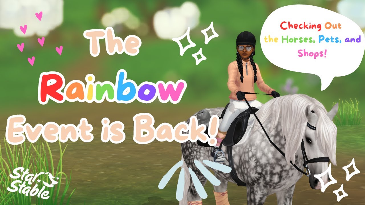 The Rainbow Event is Back!! - Horses, Pets, Tack, Clothes, Quest! - SSO UPDATE