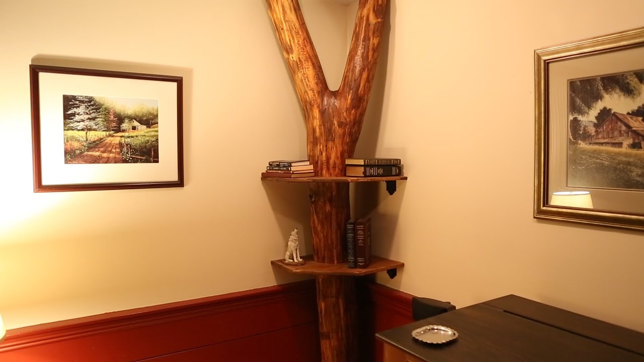 I Put a Tree in My House or..build a Tree Bookcase