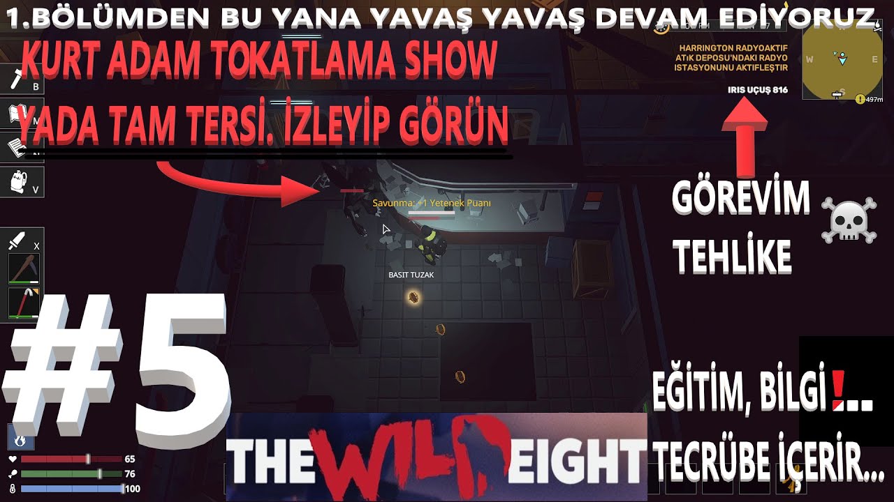 The Wild Eight 5. Bölüm - Harrington, 1.Elektrik hattı, İris 816