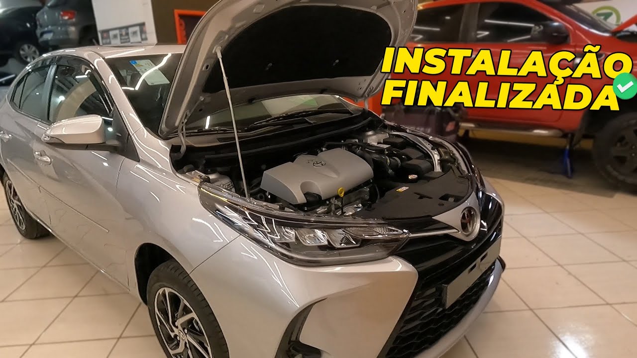 YARIS 2023 COM GNV 5ª GERAÇÃO.#gnv #zavoli #motor