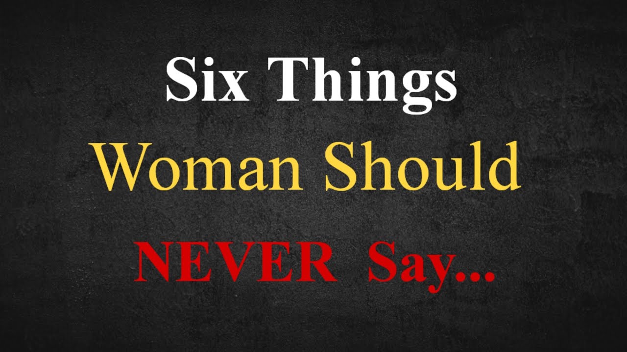 A STUPID WOMAN always SAYS these 6 THINGS | Psychology Says 