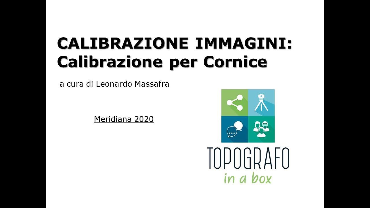 CALIBRAZIONE PER CORNICE