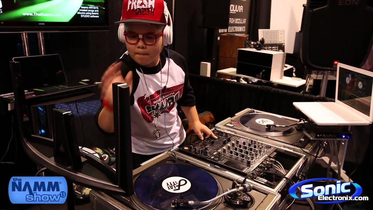 Beamz DJ controller feat. DJ Baby Chino | NAMM 2013