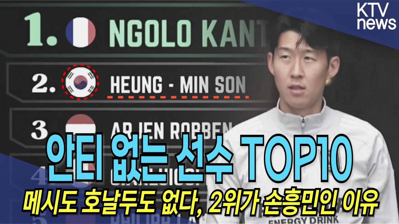 메시도 호날두도 없다, 안티 없는 축구선수 2위가 손흥민인 이유  #손흥민 #해외반응 #국뽕