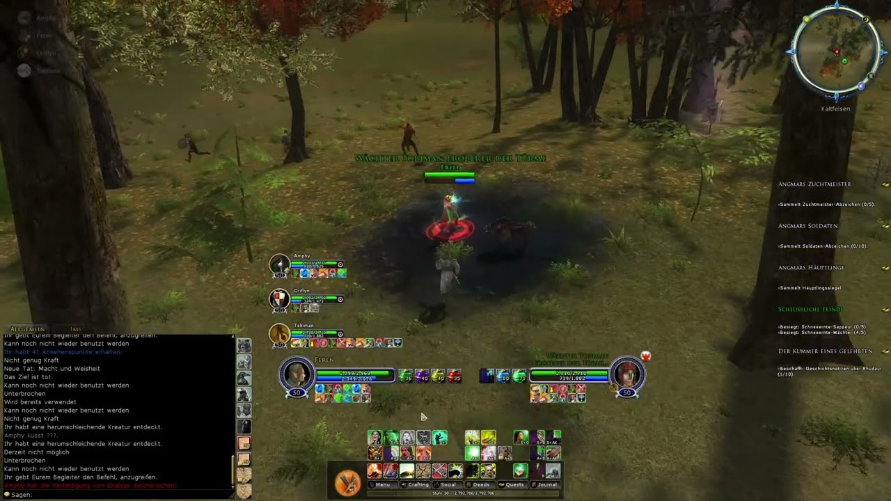 LOTRO // Echoes of Angmar PvMP Test // Small fight at GV