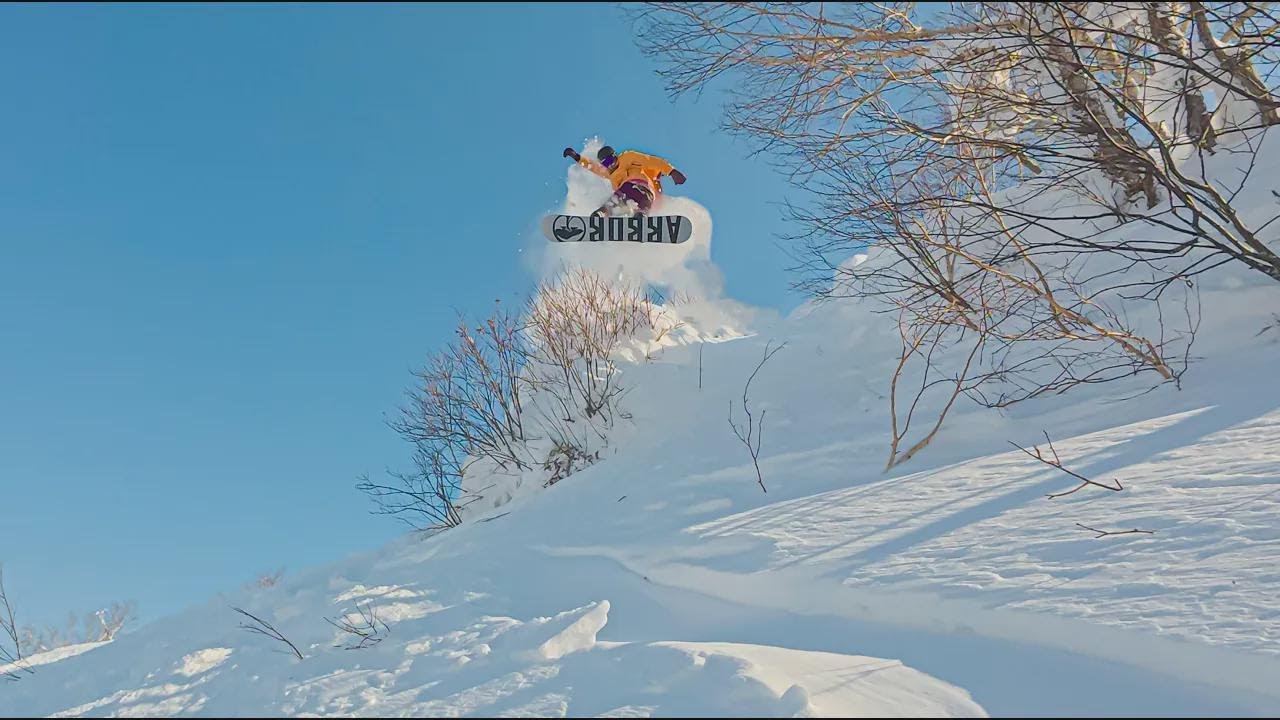 ¡La nieve más intensa en Kiroro, Japón! No podía estar mejor