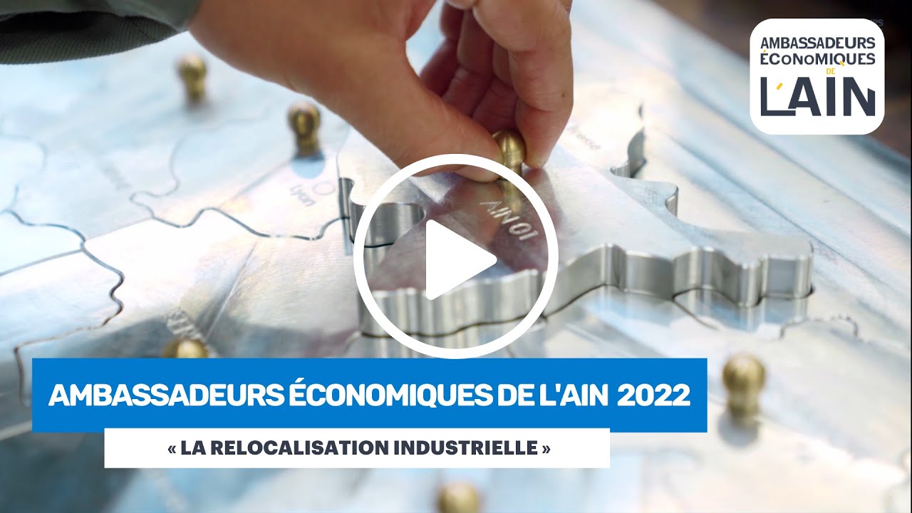 Présentation du territoire de l'Ain - Soirée des Ambassadeurs Économiques de l'Ain 2022