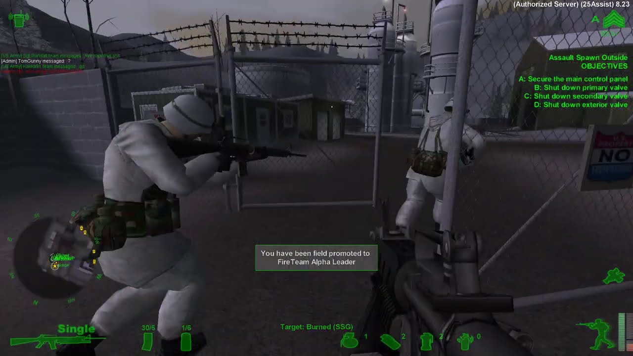 AMERICAS ARMY 2.5 'PIPELINE' GAMEPLAY (NOOBSLAYER)